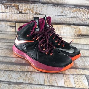 Nike Lebron X 10 Shoes Mens Size 9.5